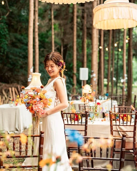 「All Star」森の中のトワイライトウェディング